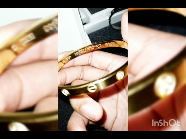 Review On Fake Cartier Love Bracelet. - Youtube