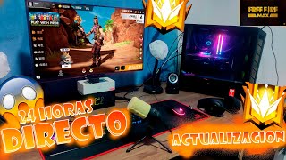 SALAS PVP , PASE GRATIS ?FREE FIRE EN VIVO? (FREE FIRE EN DIRECTO) SUBIENDO A HEROICO DIRECTO SALA?