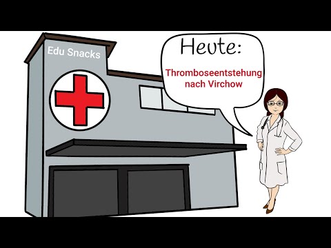 Virchowsche Trias - Thromboseentstehung Nach Virchow