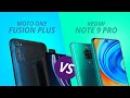 Moto One Fusion Plus vs Redmi note 9 pro [Comparativo]