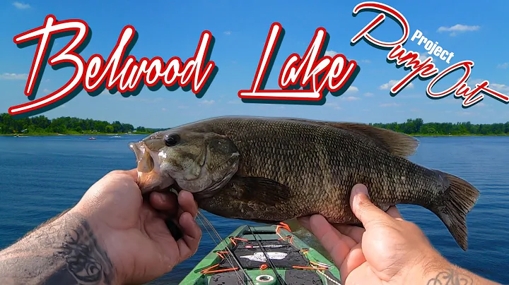 Belwood Lake Kayak Fishing *Crazy Blowup / Broken ...
