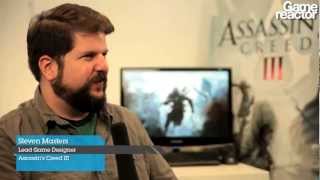 Gamereactor's david moschini caught up with lead game designer steven
masters to ask him about the nature of next assassin's creed title.
