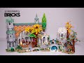 Lego lord of the rings 10316 rivendell speed build