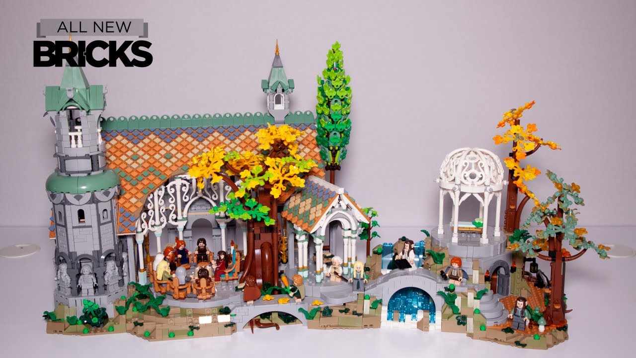 Lego Lord of the Rings 10316 Rivendell Speed Build 