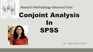 Conjoint Analysis(spss)(multivariate technique)(example)