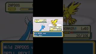 Caught a Zapdos #pokemon #pokemonred #pokemonfirered