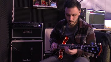 Two-Rock Custom Reverb Signature V3 - Drive Channel with Gibson ES-335