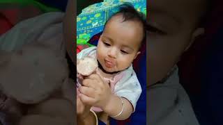 baby eating ice cream for the first time #viral #trending #youtube #cute #cutebaby #funny #vlog