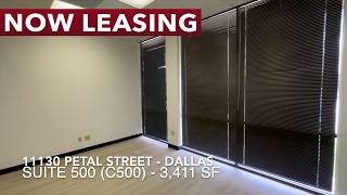 FOR LEASE – 11130 Petal Street, Ste. 500 | Versatile Industrial Space with Grade-Level Doors