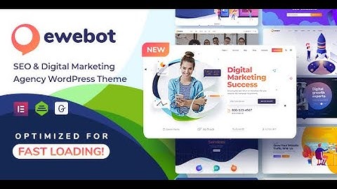 Ewebot - SEO Marketing & Digital Agency wordpress theme