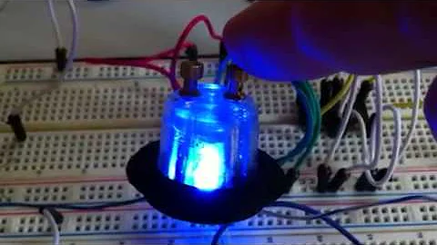 RGB LED and Capacitive Switch Test