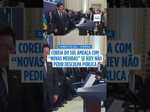 Coreia do Sul ameaça com “novas medidas” se Kiev não pedir desculpa pública no caso dos...