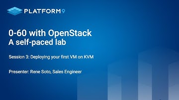 Session 3: Deploying your first VM on KVM