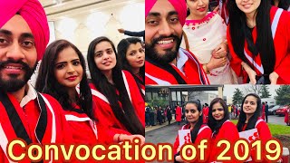 My Convocation Ceremony of 2019 in Canada