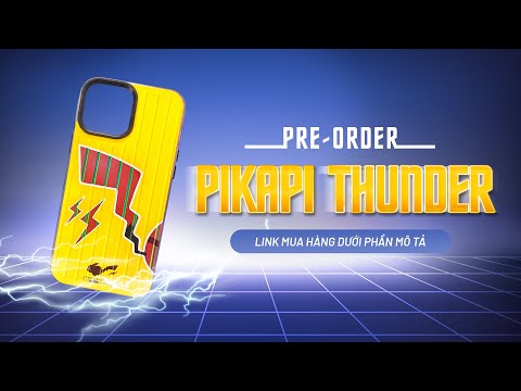 Video Ốp lưng iPhone Pikapi Thunder: thiết kế độc lạ. Chống... - youtube