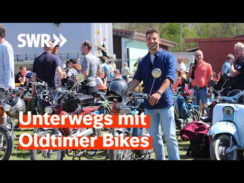 Ausflüge auf zwei heißen Reifen: mit Kreidler, Hercules oder altem Fahrrad | SWR Treffpunkt