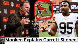 Todd Monken Explains Myles Garrett's Silence at Browns OTAs!
