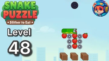 Snake Puzzle: Slither to Eat – Level 48 Walkthrough Solution 
