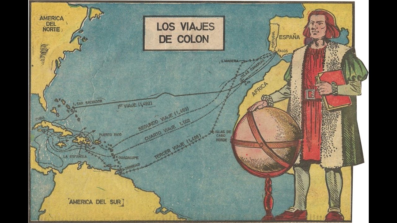 De donde salio cristobal colon en su primer viaje