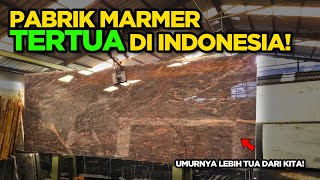 Pabrik Tua Ini Bikin Marmer Selama 50 Tahun Lebih