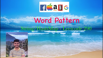 Word Pattern | LeetCode 290 | Strings | HashMap | 100% Faster