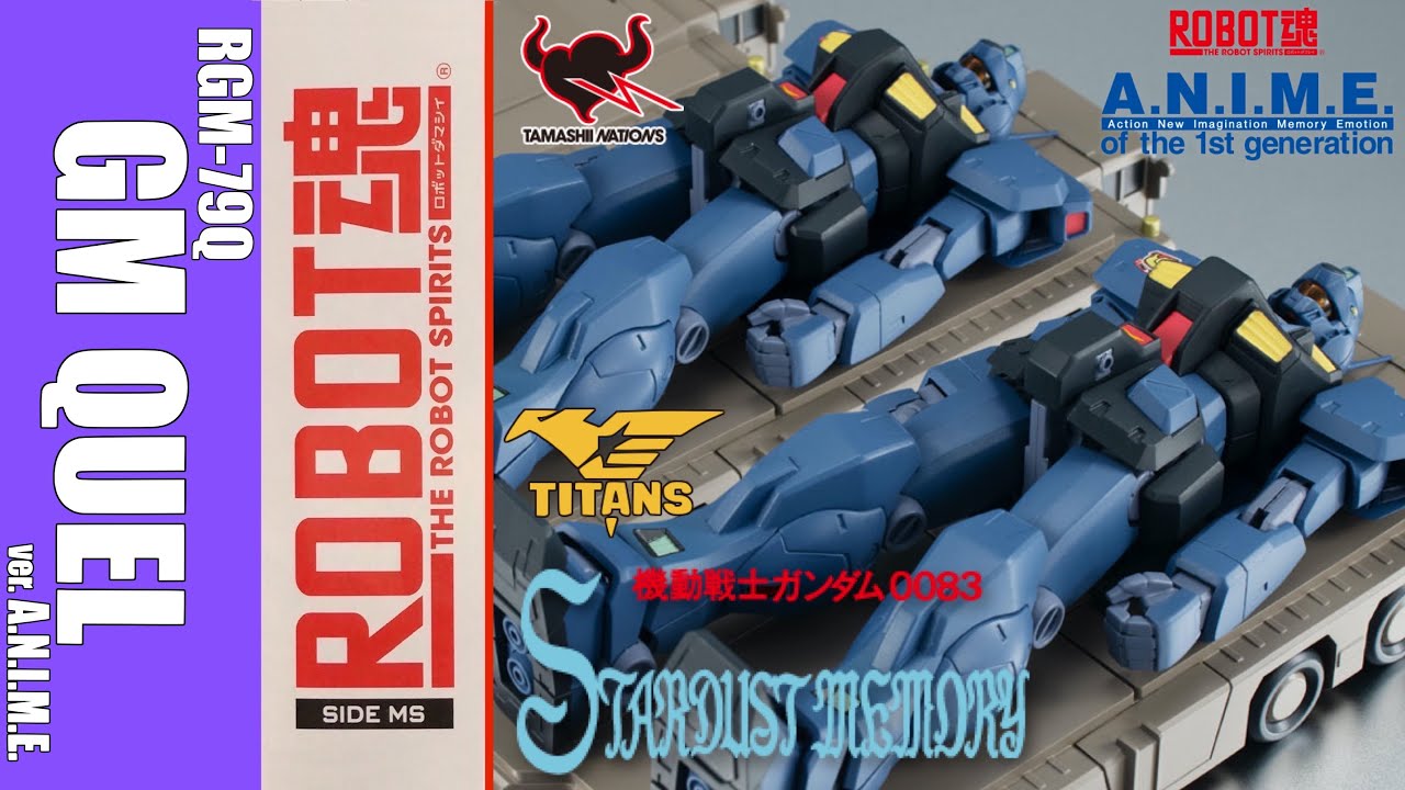 開封 & ブンドド】【ROBOT魂】ジム・クゥエル ＜GM QUEL＞ ver