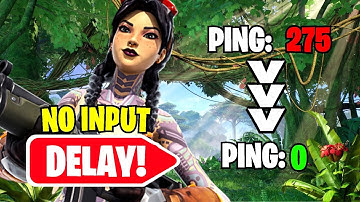 How To decrease Input Delay in Fortnite Chapter 4! (Faster Response Time, Reduce Input Delay)