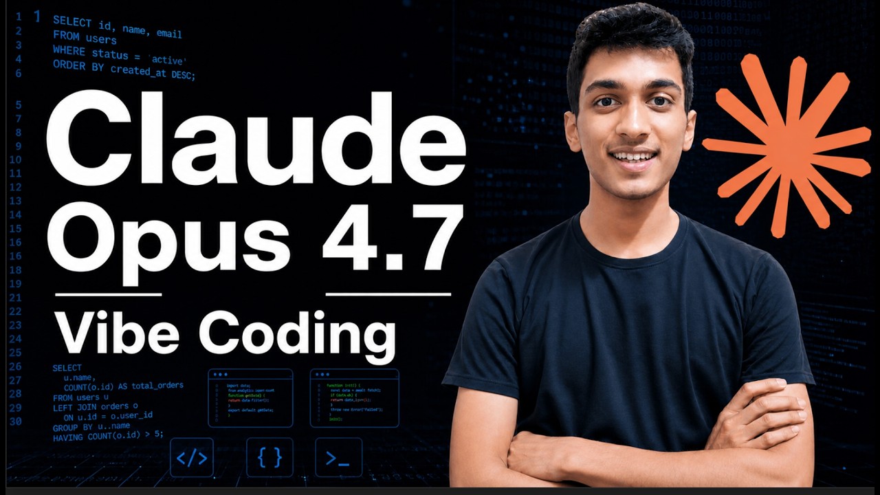 Vibe Coding with Claude Opus 4.7 is INSANE (Full App Build)