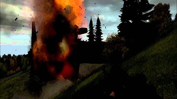 Arma 2 - C-130 Crash test