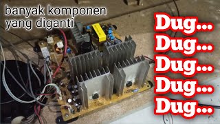 Repairing Polytron Active Speakers Dug Dug Dug Sound.