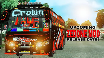 NEW ZEDONE NON BODY CODE MOD FOR BUS SIMULATOR INDONESIA | FULL DETAILED REVIEW | A4 TECH media