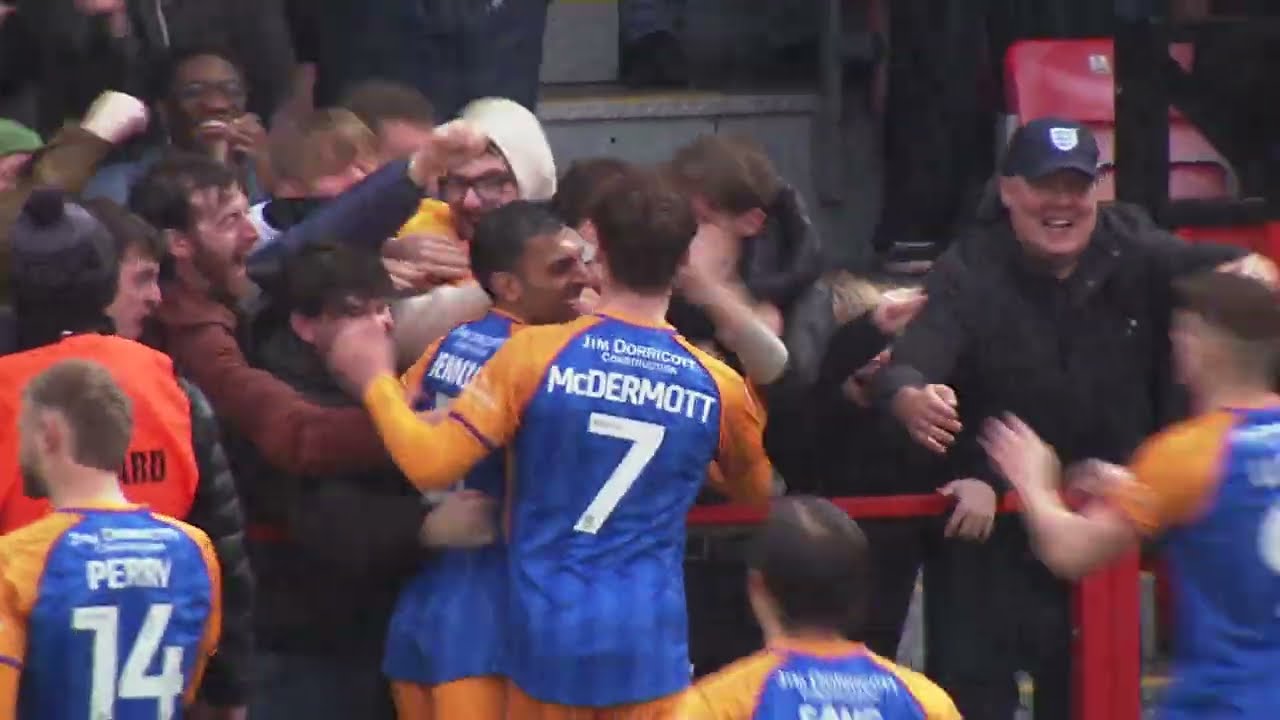 Accrington Stanley v Shrewsbury Town Highlights
