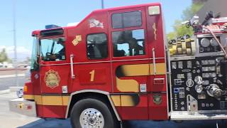 Fire Trucks Responding Compilation #1  Pierce Fire Trucks