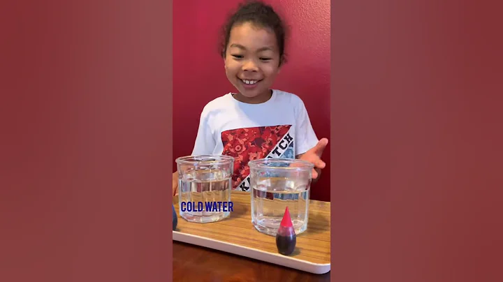 Sho’s Science Project “Difference between cold & hot water”