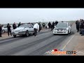 609 awhp mitsubishi evo vs ls magna charged mustang