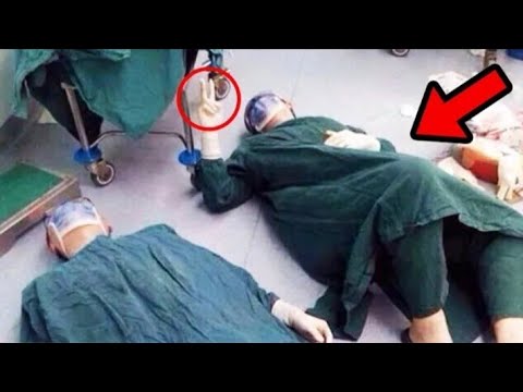 The camera recorded what these doctors did with the patient during the surgery