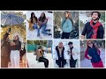 Jannat Mirza, Alishba Anjum,Asad Ali and others latest tiktok video in snowfall 🌨️ areas of Pakistan