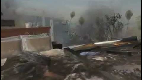 random throwing knife on black box call of duty MW3