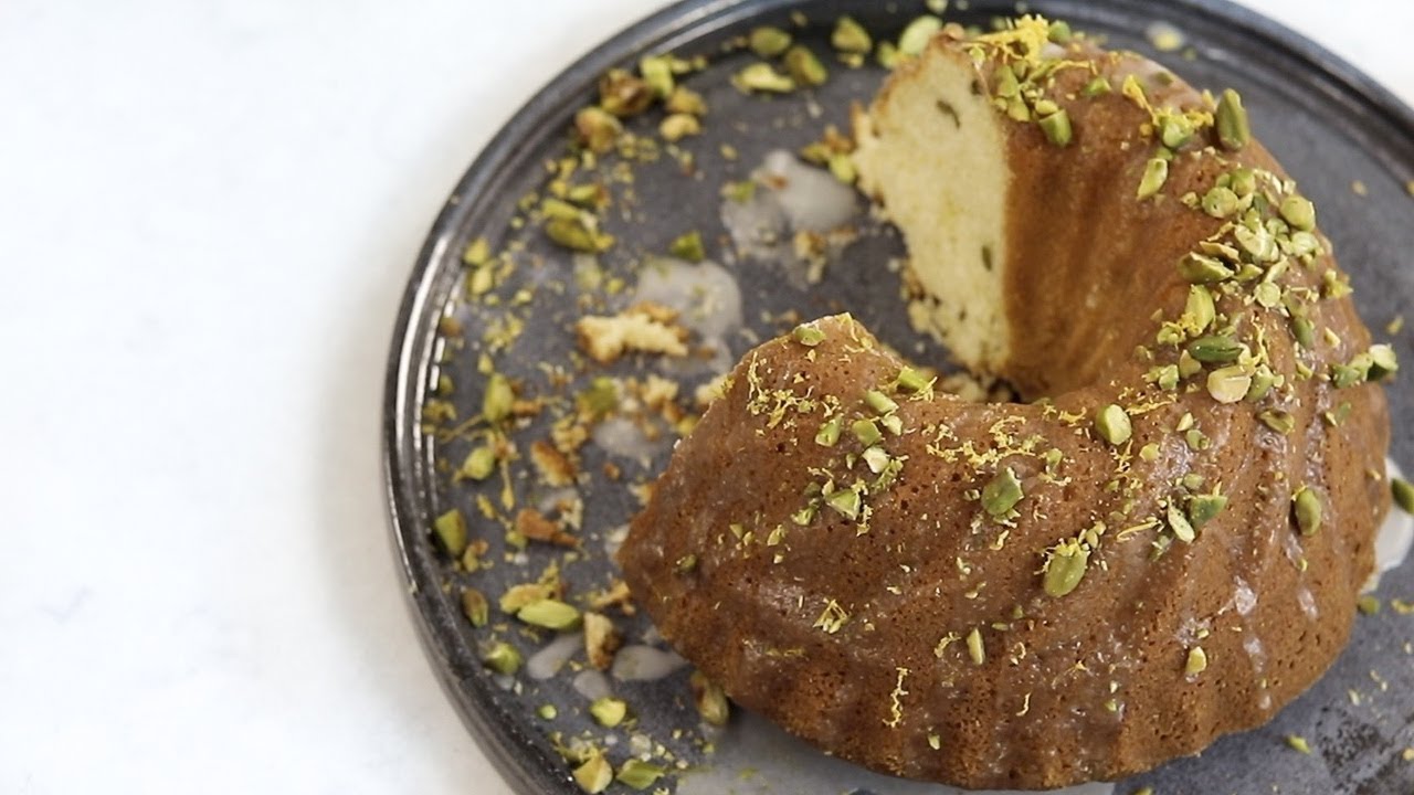 Mjuk kaka med pistagenötter så god att den inte behöver clickbait YouTube