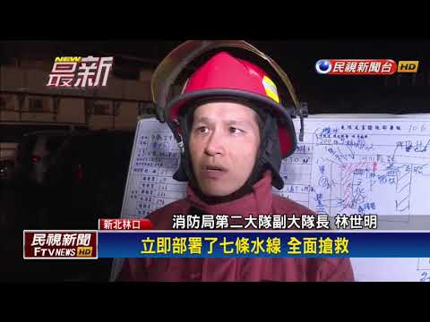 火力發電廠旁辦公室惡火 一度延燒員工宿舍－民視新聞