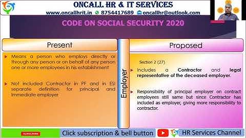 Change and challenges in Code on Social Security 2020   English