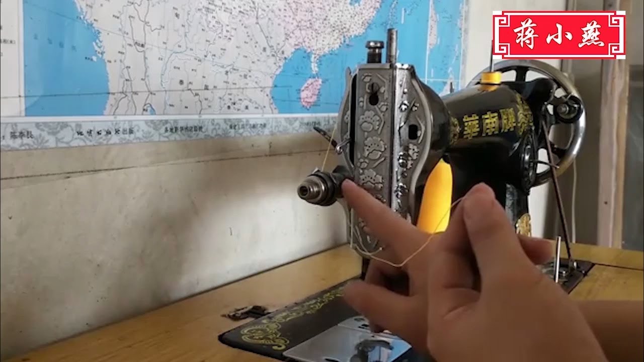 服装缝纫 老裁缝教你如何操作手动缝纫机 Garment sewing The old tailor teaches you how to operate a manual sewing machine