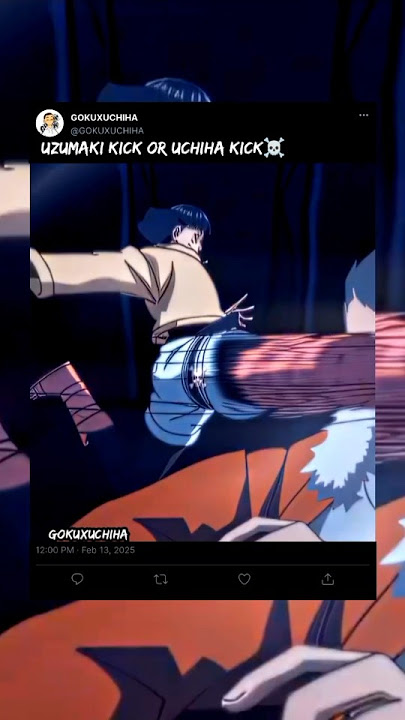 UCHIHA KICK OR UZUMAKI KICK☠️ #anime#naruto#hinata#madara#obito#sasuke