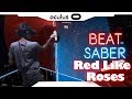 BEAT SABER►Red Like Roses Part 2 - DARTH MAUL (REALIDADE MISTA)