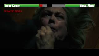 Laurie Strode vs Michael Myers (Final Fight)...with healthbars