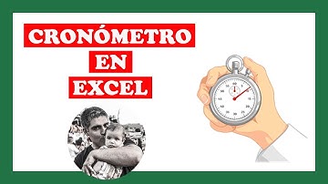 ¿Cómo hacer un contador o CRONÓMETRO ⌚ en Excel con VBA? - Curso de Excel Avanzado