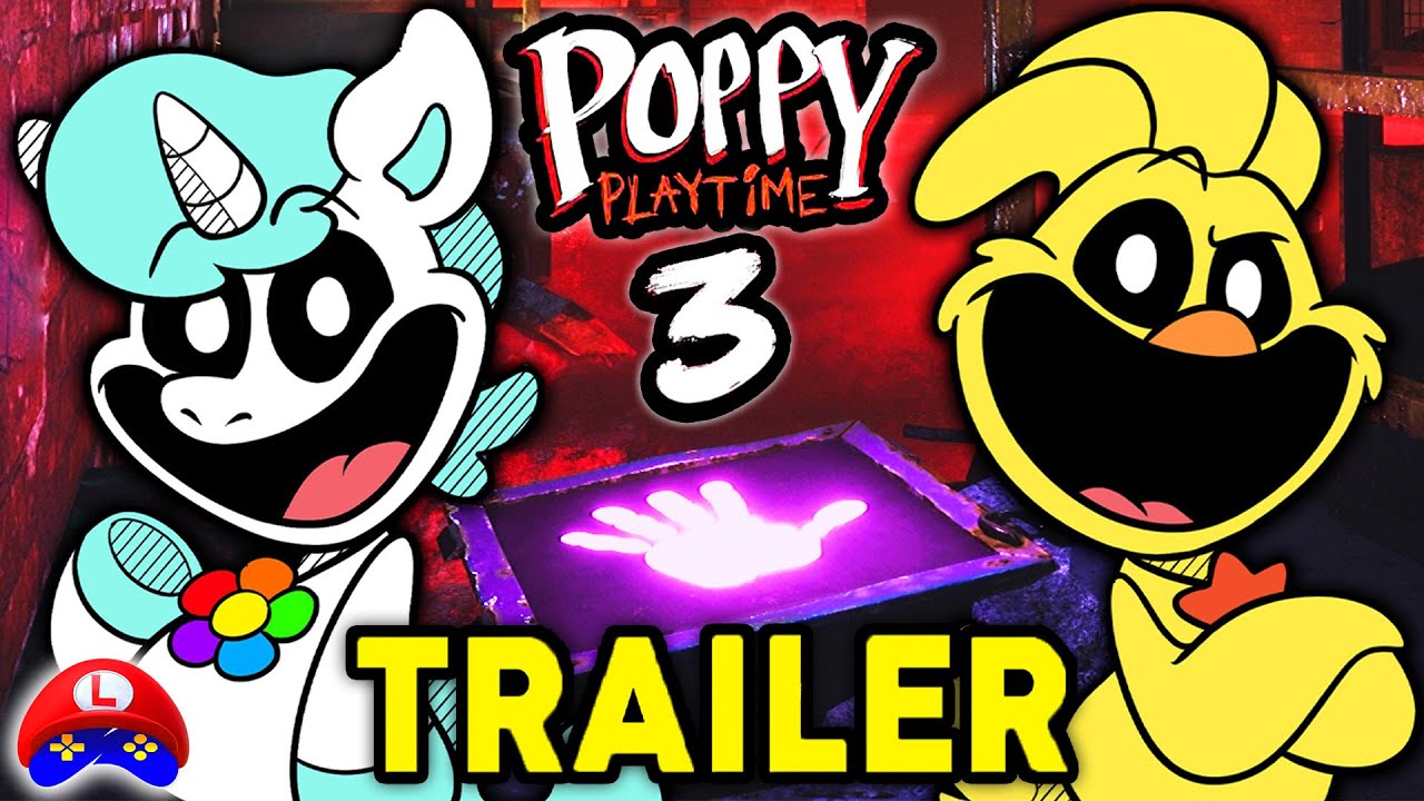 POPPY PLAYTIME CHAPTER 3 GAMEPLAY TRAILER 