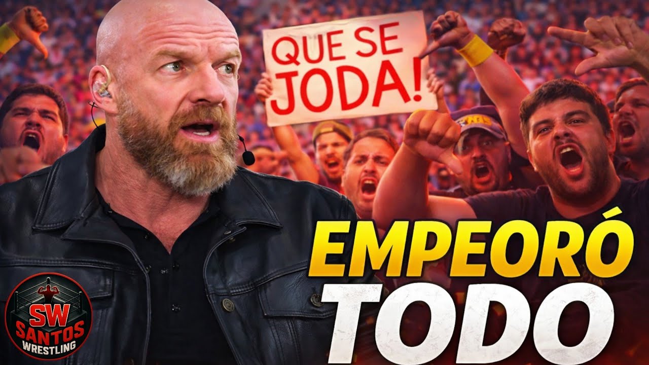 FANS EXPLOTAN CON TRIPLE H 💥 Y ÉL LO EMPEORÓ TODO...
