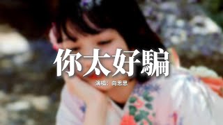 向思思 - 你太好騙『你單純好騙 還心甘情願，你只圖他對你好從來不圖錢，愛你成本低廉 不需要冒險，幾句甜言蜜語你就會倒貼。』【動態歌詞MV】