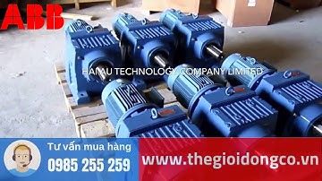 Motor giảm tốc ABB| 2,2Kw| 3Kw| 4Kw| 5,5Kw| 7,5Kw| 11Kw| 15Kw|